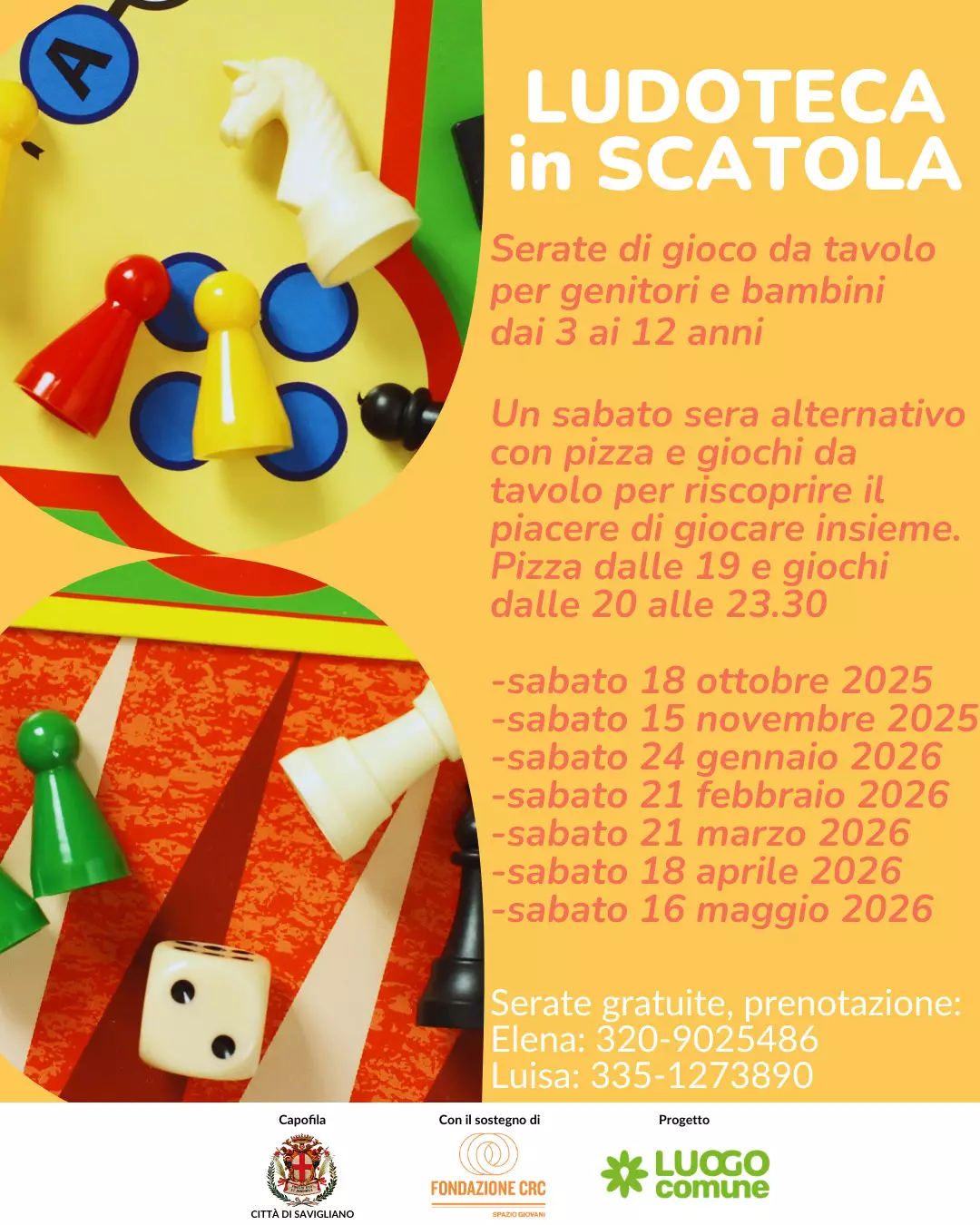 Locandina Ludoteca in scatola